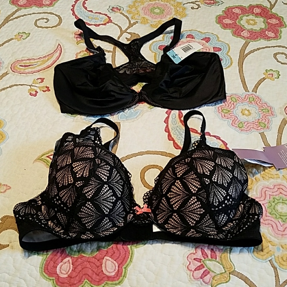Two nwt bras 38C